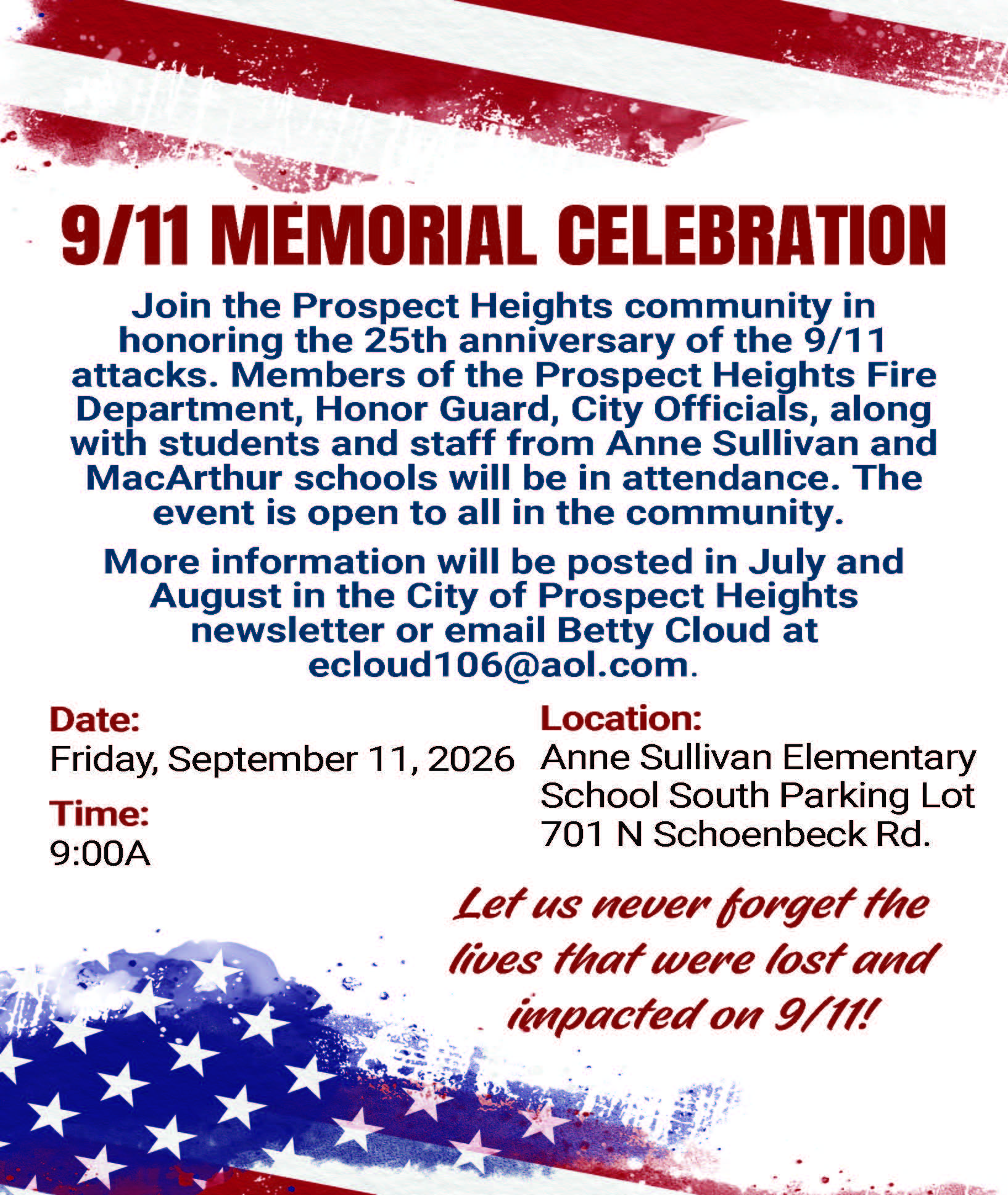 9/11 memorial Foundation